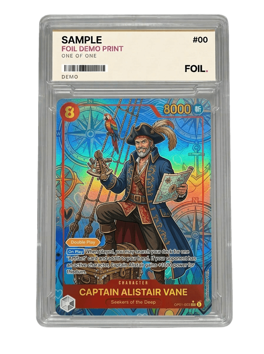 Sea captain card