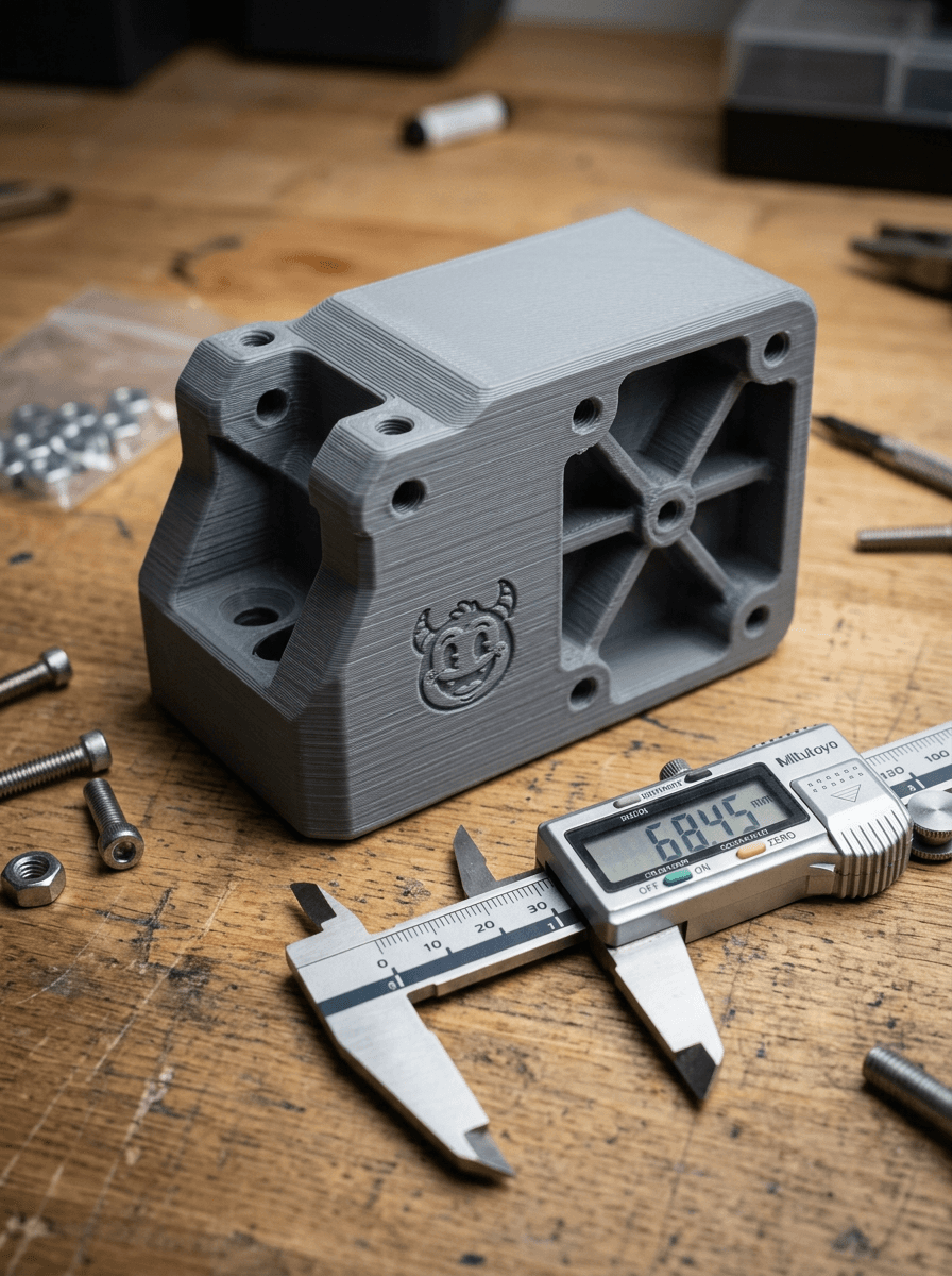 Functional FDM printed prototype bracket